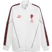 Puma AC Milan KING Anthem Jacket Men, Clothing, White/Red, M