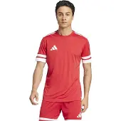 Adidas Spilletrøje Squadra 25 - Rød/Hvid, størrelse X-Large