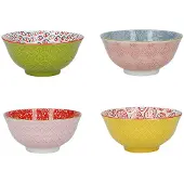 Kitchencraft Brights Designs Sæt Med 4 Skåle