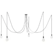 Creative Cables Spider 5 Falls With Light Bulb Pendellampe
