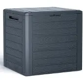 Prosperplast 140l Woodebox Collection 58.5x46x55 Cm Haveskrin