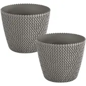 Wellhome Splofy Ø Rund Potte 29.5x24.9 Cm 2 Enheder