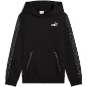 Puma Essentials Graphic Animal Hoodie Youth, Shop, Black, 11-12Y