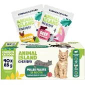 Animal Island Okse/kyllingefilet MIX - Kattefoder - 40x85g