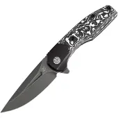 Kansept Knives Cassowary Framelock Nebula