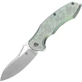Kansept Knives Echis Framelock Green