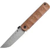 Kansept Knives BTF Linerlock Brown Dam
