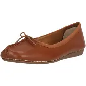 Clarks Ballerinasko 'Freckle Ice' brun