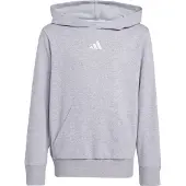 Adidas Sportsweatshirt 'ESSENTIALS' lysegrå / hvid