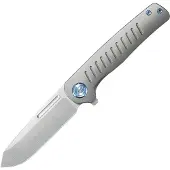 Kubey Steelhead Linerlock Gray Ti