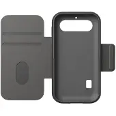 Doro Leva X10/L10/L11 - Wallet Case - Dark Grey