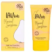 LAV Kids Mineral Sunscreen SPF50 High Sun Protection - 50ml - 50ml