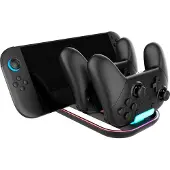 Nacon NA029086, Opladningssystem, Nintendo Switch 2, Sort, Blå, Grøn, Rød, Nintendo, Switch 2