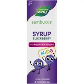 Nature'S Way , Børnesambucus, Immunsyre, Elderberry, Alder 2+, 8 fl oz (240 ml)