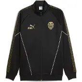 Puma Valencia CF KING Anthem Jacket Men, Clothing, Black/Victory Gold, M