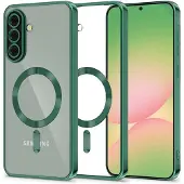 Tech-Protect Samsung Galaxy A56 MagFlex Cover - MagSafe-kompatibelt - Junglegrøn