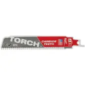 Milwaukee stiksavklinge TCT TORCH 150 mm/8T (1 stk)