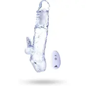 Vuxen Ice Crystals - RC Penis Extender With Ball Strap & Bullet