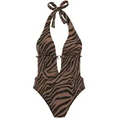 Bruno Banani Badedragt brun / sort
