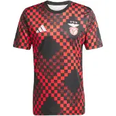 Adidas Benfica 25/26 Før Kampen T-shirt Med Korte ærmer