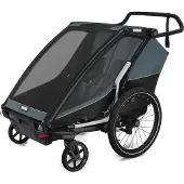 Thule - Sportsbarnevogne - Chariot Cab Dark Slate til Unisex - Blå