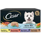 Cesar Vådfoder Til Seniorhunde Multipack 13x4x100g