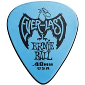 Ernie Ball Everlast Guitar Picks Blue 48mm 12-Pack (P09181)