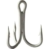 Mustad 5 Ex Strong Treble Durasteel Trekrog