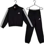 Adidas Træningsdragt sort / hvid