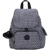 Kipling Rygsæk 'CITY' marin / sort / hvid