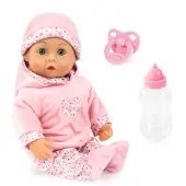 Bayer First Words Babydukke 38 cm med 24 funktioner, Hjerte