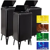 Wellhome Smarte Skraldespande 50l 3 Enheder