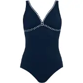 Sunmarin Badedragt marin / hvid