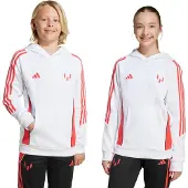 Adidas Sportsweatshirt 'Messi' orangerød / sort / hvid