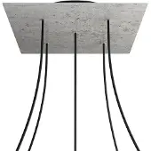 Creative Cables Krovnq405pf106 Xxl Rose-one Kvadratisk Cementsæt Til Roser