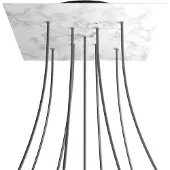 Creative Cables Krovnq409xf105 Xxl Rose-one Square Carrara Marble Rose Kit