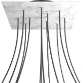 Creative Cables Krovnq4012f105 Xxl Rose-one Square Carrara Marmor Rosesæt