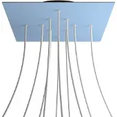 Creative Cables Krovnq4010f114 Xxl Rose-one Square Light Blue Rose Kit