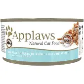 Applaws Tunbøf 24x70g Våd Kattemad