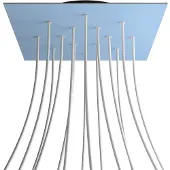 Creative Cables Krovnq4014f114 Xxl Rose-one Square Light Blue Rose Kit