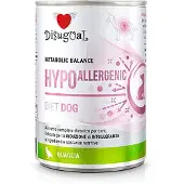 Disugual Hypoallergen Vådfoder Med Vagtler Til Hunde 6x400g