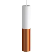 Creative Cables Tub-e14 Spotlight Med Dobbelt Metalrør. Med Dobbelt Pæreholderring