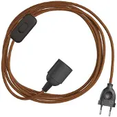 Creative Cables Snakebis E14-fatning Med Ledning 3 M
