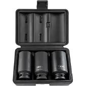 JBM 1/2 Tommer Xzn-impact Sockets Sæt 3 Stykker