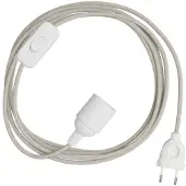 Creative Cables Snakebis E14-fatning Med Ledning 3 M