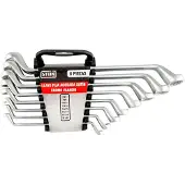 Stein Offset Double Ring Set Din-838 8 Pieces Ringnøglesæt
