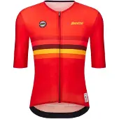 Santini Uci World Champion Spain 2025 Kortærmet Trøje