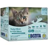 Bozita kød & fisk multipack vådfoder til katte