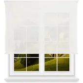 Wellhome Polyester Gennemsigtigt Rullegardin 180 X 180 Cm