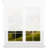 Wellhome Polyester Gennemsigtigt Rullegardin 170 X 175 Cm